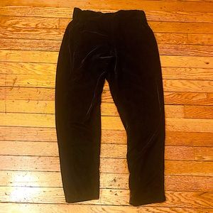 J. Crew Velvet Pull On Pants